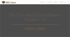 Desktop Screenshot of bikeandbean.ca